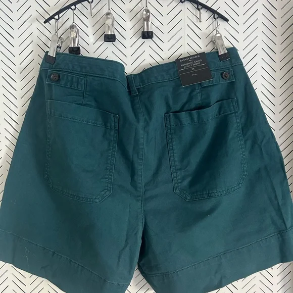 Banana Republic Teal Chino Utility Shorts - Picture 2 of 11